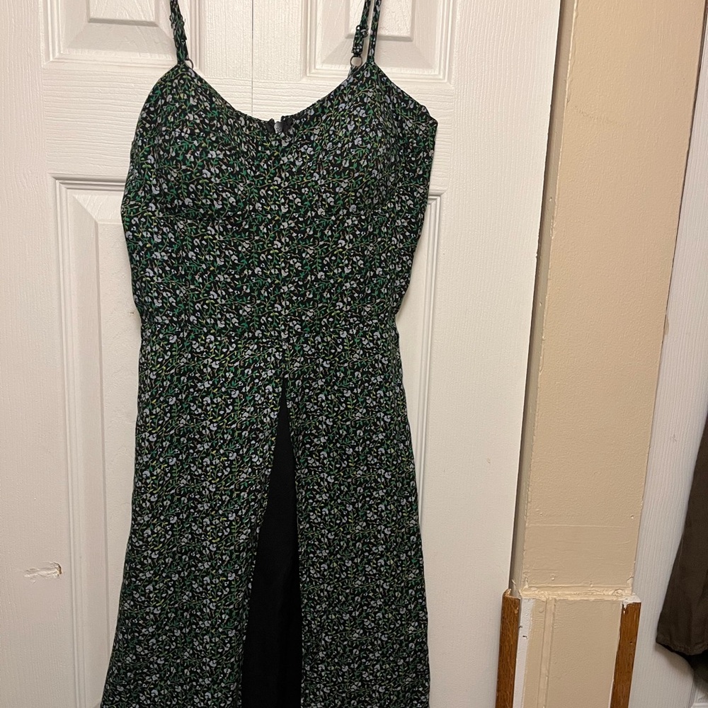 Floral Spaghetti Strap Dress